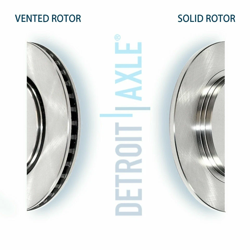 Front Rear Rotors Ceramic Brake Pads for 2002 2003 2004 Subaru Legacy Outback - Image 4 of 4