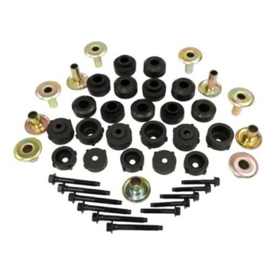 Crown Automotive 55176180MK Body Mount Bushings Master Kit for Wrangler TJ