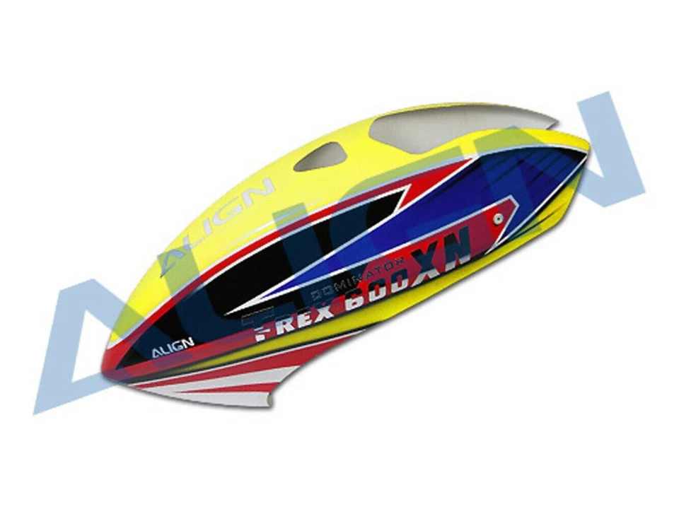Align T-Rex 600XN Painted Canopy - Yellow : HC6183T - Image 2 of 3