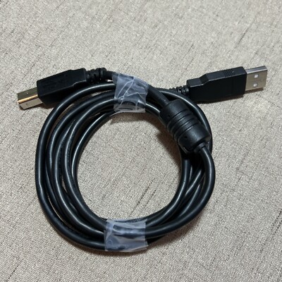 Computer Printer Cable USB  Cord 5' Long - see photo
