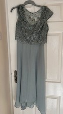 Coast Sage Evening Dress Size 12