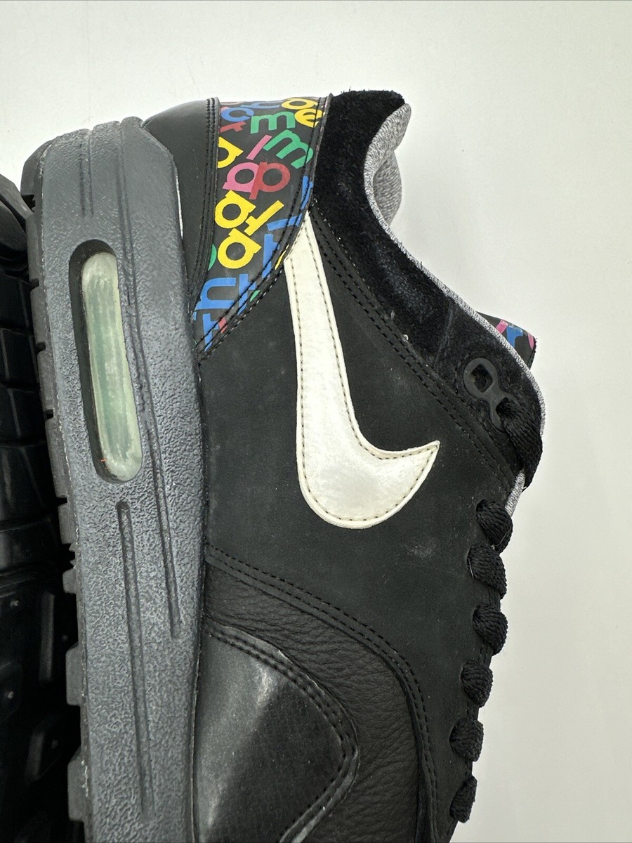 A★A Nike Air Max 1 Premium Alphabet 2007 Size 9.5 Brand New