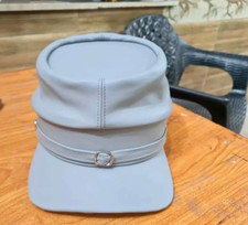 American Civil War Leather Kepi Cap Replica History Confederate Militaria