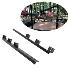 3 Place Trimmer Rack For OPEN Landscape Trailer Enclosed Steel