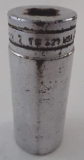 Snap-on USA TS321 SAE 1" 1/2" drive deep 6 point socket: underline logo