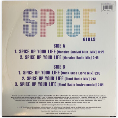 Spice Girls - Spice Up Your Life 12