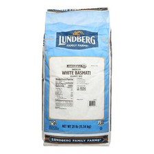 Lundberg Rice White Basmati Organic 25lb