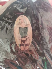 Seven Till Midnight Sparkle and Shine Bustier 9127P Size M Black 