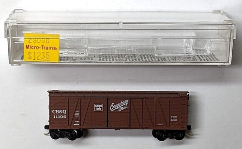 MTL Micro-Trains 29060 Chicago Burlington & Quincy CB&Q 11106 40 pies vagón de carga | Zustand: New
