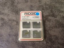 Ridgid 37840 1 1/4" NPT Alloy RH 11-1/2 TPI Pipe Threader Dies (BN411)