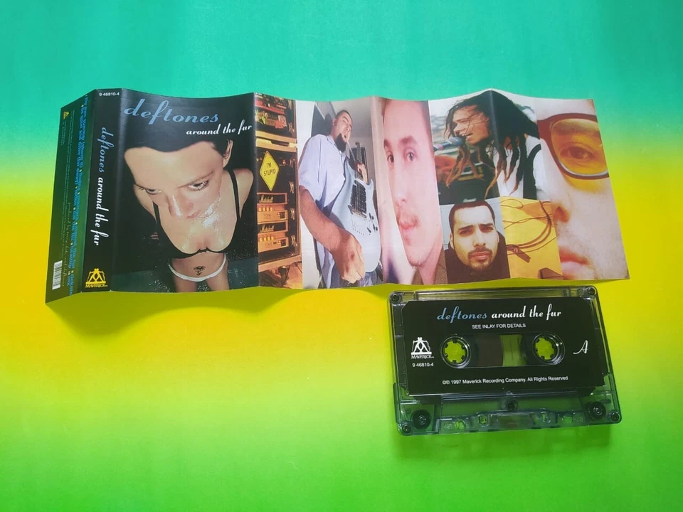 DEFTONES - Around The Fur Cassette tape - Image 2 of 4