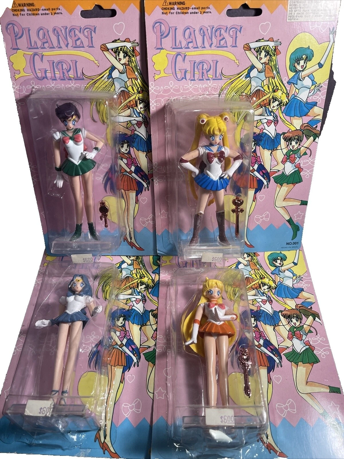 Sailor Moon Action Action Figures Plastic