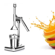 Manual Fruit Juicer Commercial Grade Citrus Orange Lemon Juice Squeezer Machine