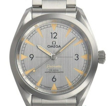 OMEGA SEAMASTER RAILMASTER CO AXIAL 40MM 220.10.40.20.06.001 NEW BOX PAPERS