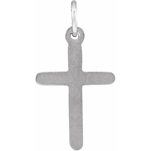 14K Gold Die-Struck Cross Pendant 20 x 10.4 mm w/ Gold-Filled Chain - Bestseller - Picture 7 of 14