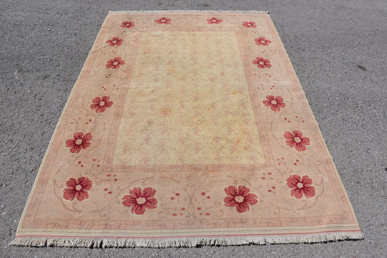 5.3x7.5 ft Area Rug, Oriental Rug, Turkish Rug, Colorful Rug, Vintage