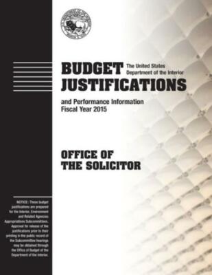 Budget Justifications And Performance Review Fiscal Year 2015: Office Of Th...