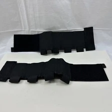 A&A Tactical SEACU L/XL Black Elastic Cummerbund MOLLE Plate Carriers
