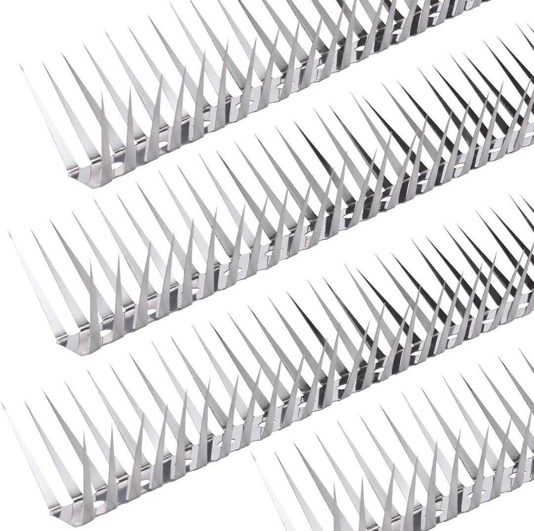 Bird Spikes for Outside to Keep Birds Away, Pigeon Squirrel Raccoon 80