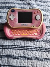 VTech MobiGo Handheld Touch Learning System Pink/purple Works Perfect Tested