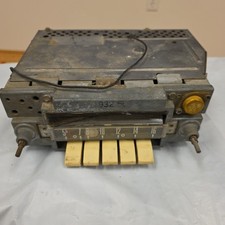 1957 - 1959 Ford Ranchero Galaxie Car Fomoco 94mf Am Pushbutton Radio Untested