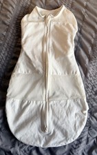Happiest Baby Snoo Sack 100 Organic Cotton Size Medium Great Condition White