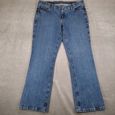 Wrangler Cash Womens Jeans Blue Denim Bootcut No Gap Waistband Size 31/11x30