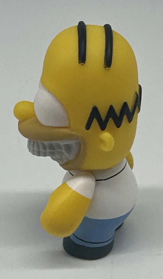 Kidrobot x Ron Inglés - Homer Simpson Grin 3” Mini Figura Vinilo Foto 4 de 4