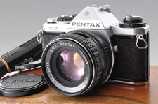 Pentax ME 35mm Film Camera w/ SMC 55mm F1.8 ( Similar to 50mm ) Lens [Exc+5]