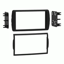 Metra 95-6547B Double DIN Black Stereo Dash Kit for 2001-2004 Dodge Dakota