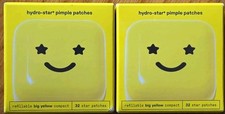 Starface Hydro-Star Hydrocolloid Pimple Patches, 32 Stars Patches Each 2-Pack 