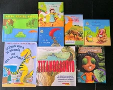 Lot of 8 Children’s Picture Books In Spanish -Libros para Niños En Español