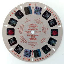 VIEW-MASTER 3D DEMONSTRATION REEL   EIN BLICK IN MUTTER NATUR  Serie, DRE8-D