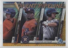 2017 Bowman Mega Box Orange Refractor /25 Kyle Tucker Francis Martes 1b3