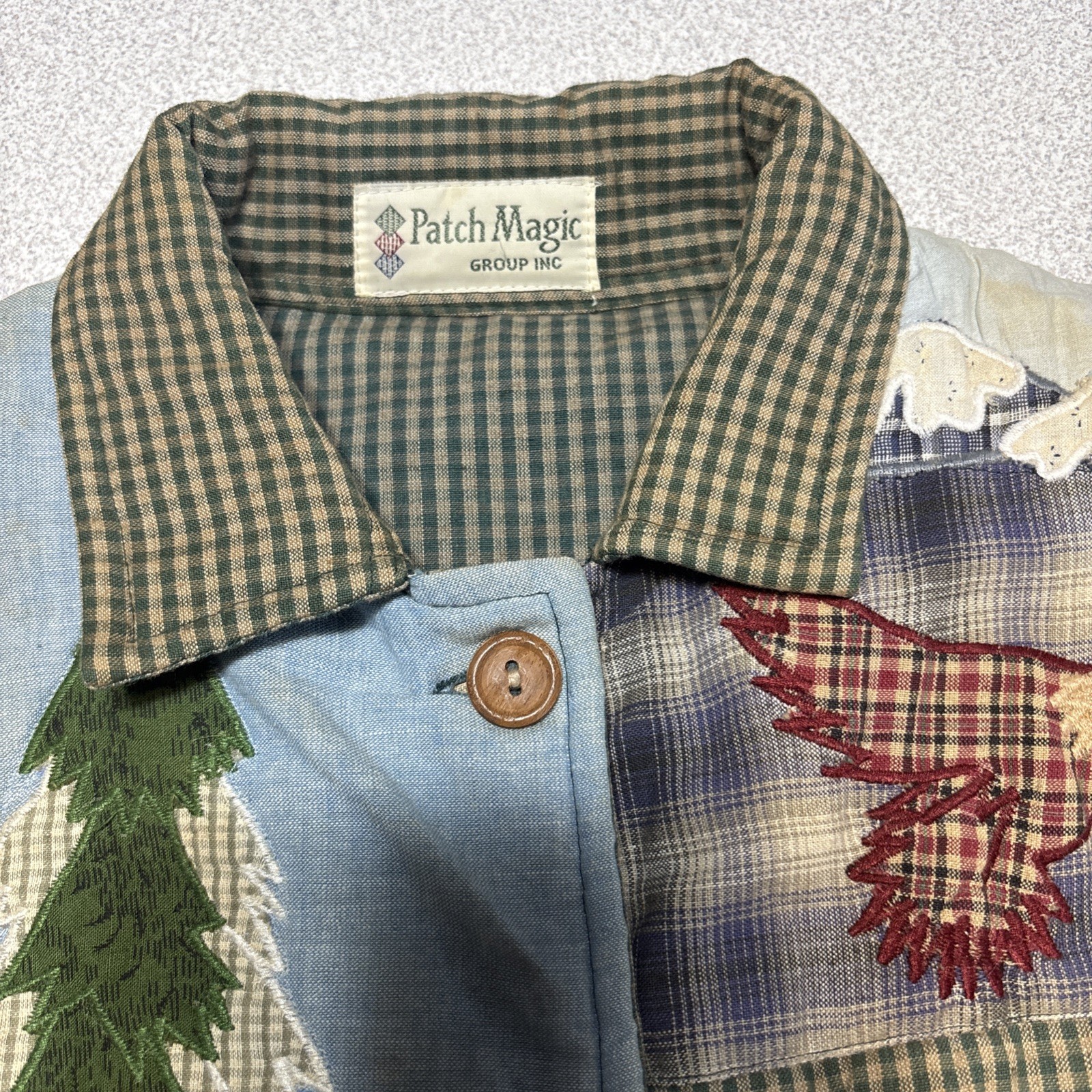 Vintage Patch Magic Group 2X Reversible Quilt Jac… - image 10