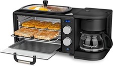 Nostalgia 3-in-1 Retro Breakfast Station - In...