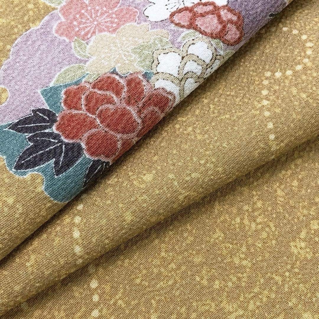 Kimono Small Pattern Washable Snow Ring Flower Ja… - image 7