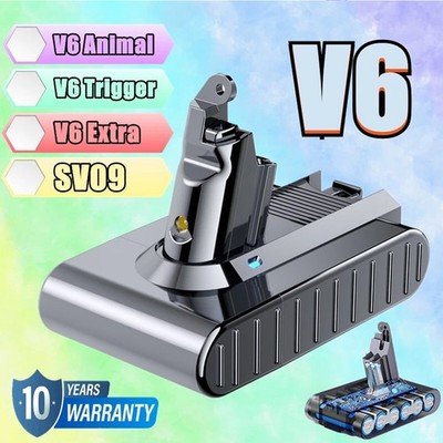 21.6V Battery For Dyson V6 HEPA Animal SV09 SV03 SV04 DC58 DC59 Handheld