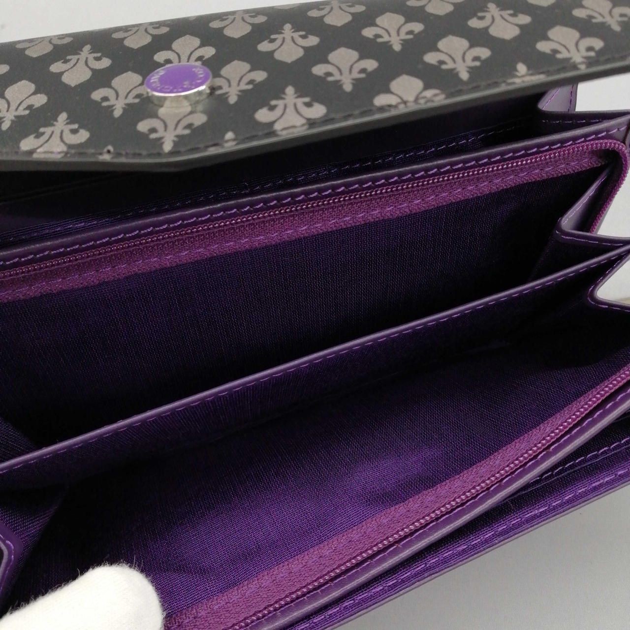 Patrickcox Long Wallet Black Total Pattern Used - image 8