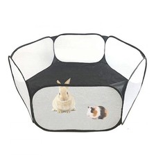 Folding Pet Cat Playpen Rabbit Hamster Indoor Outdoor Guinea Pig Run Portable UK