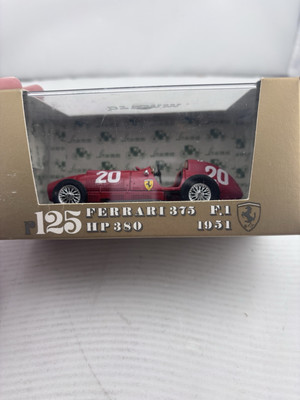 Ferrari 375 F.1 Brumm Diecast Car Model 1/43 Scale Number r125