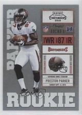 2010 Playoff Contenders Playoff Ticket 24/99 Preston Parker #179 0k0