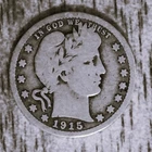 1915 25C Barber Quarter