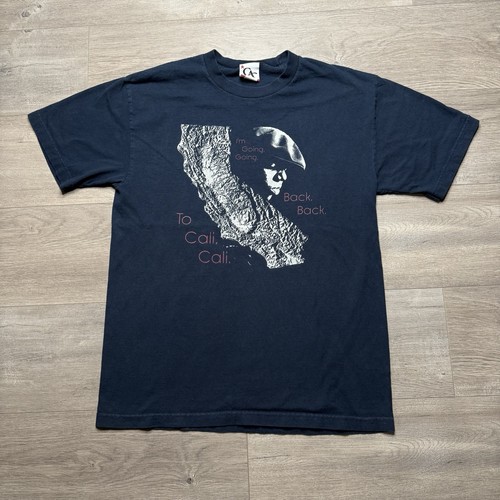 Vintage Biggie Smalls T shirt Large Notorious BIG Rap Tee I’m Going Back To Cali