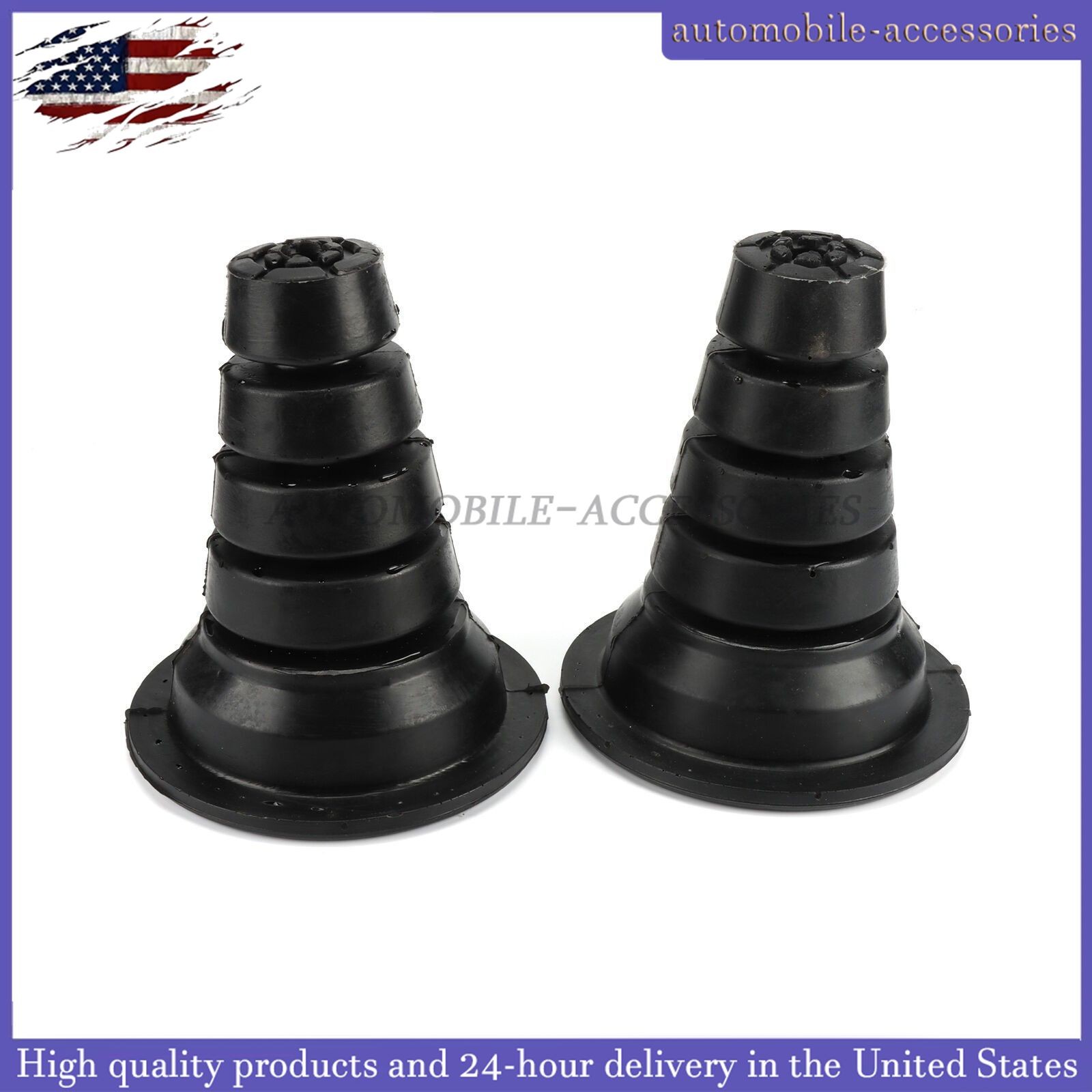 2PCS! New Rear Coil Spring Insulator for Toyota 4runner 03-09 FJ Cruiser 07-14