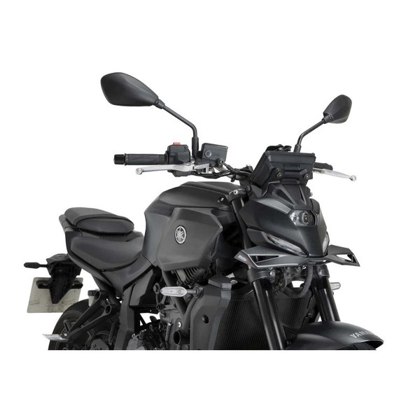 Puig Spoiler Anteriore Downforce Nackt Yamaha MT-07 25-26 Carbon Look-image