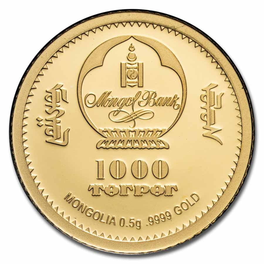 2026 Mongolia 1/2 gram Proof Gold Lunar Year of the Horse | eBay