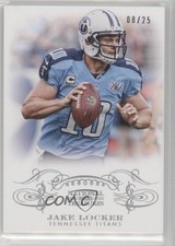 2013 Panini National Treasures Century Silver 8/25 Jake Locker #96 0f6