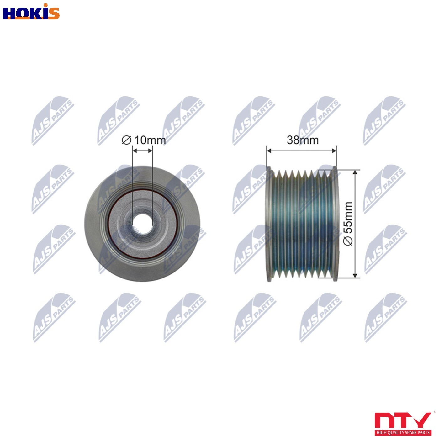 Pulley Idler V-Belt For Toyota Land Cruiser 200 (J2) 07-08 - Image 6