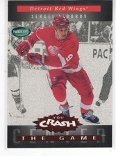 94/95 PARKHURST SERGEI FEDOROV YOU CRASH THE GAME CANADIAN RED #7